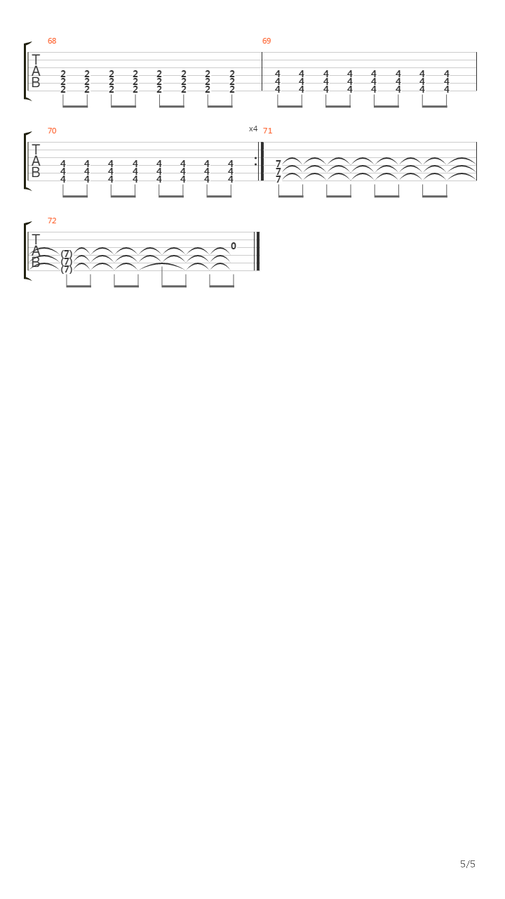 Three Simple Words吉他谱