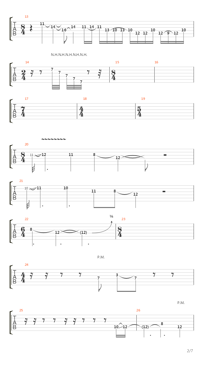 Hybrid Earth吉他谱