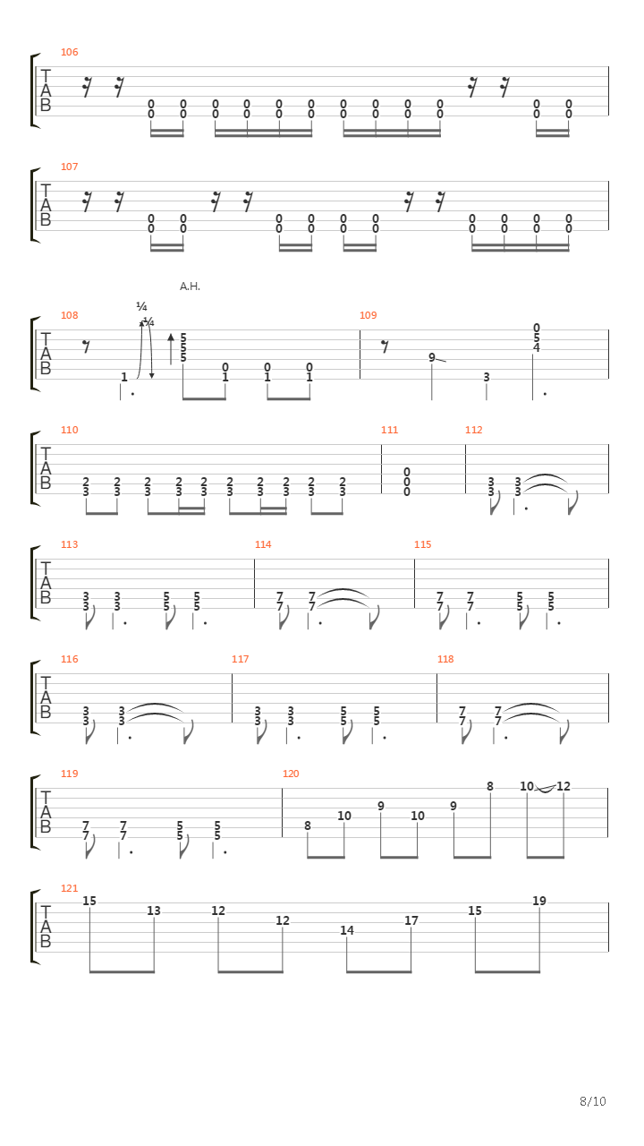Obscure Words吉他谱