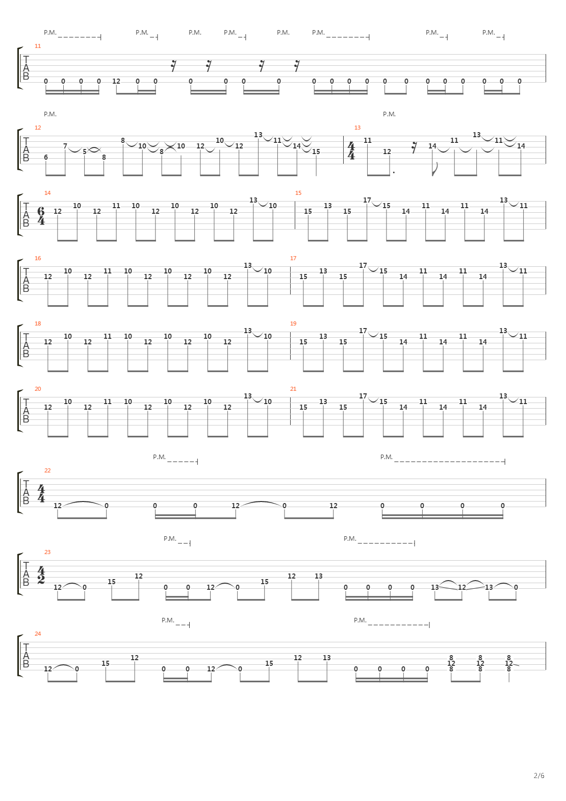 Pattern Interrupt吉他谱