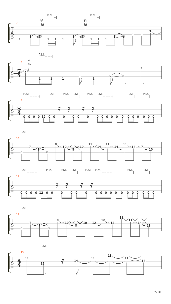 Pattern Interrupt吉他谱