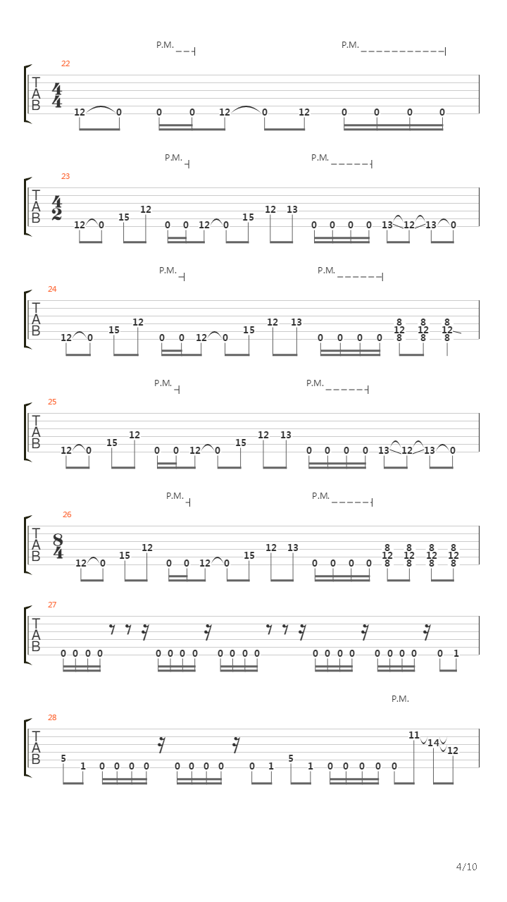 Pattern Interrupt吉他谱