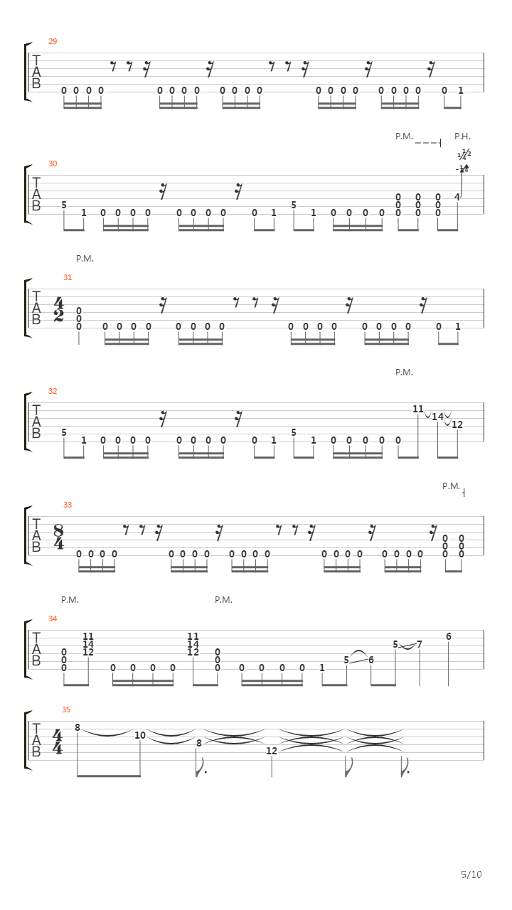 Pattern Interrupt吉他谱