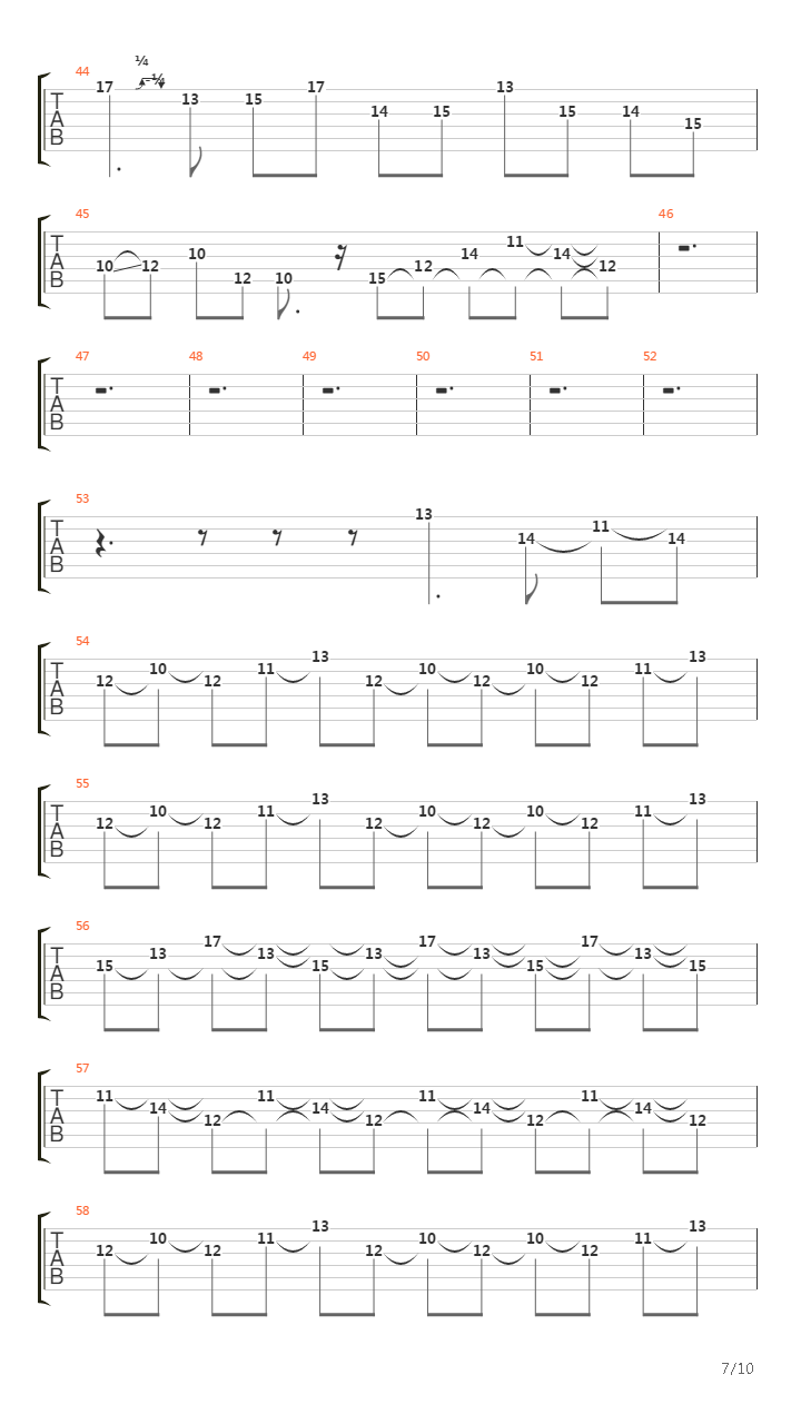 Pattern Interrupt吉他谱