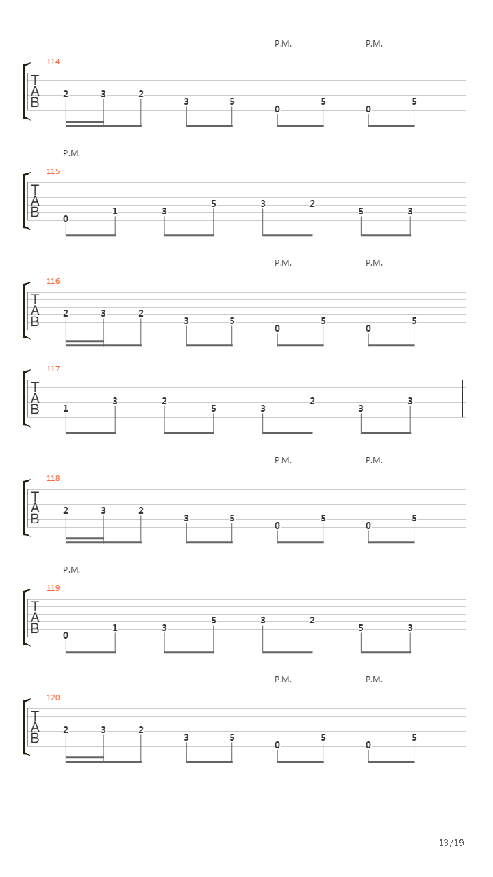 Separate And Coalesce吉他谱