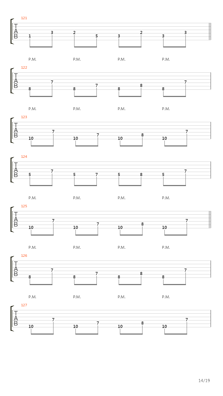 Separate And Coalesce吉他谱