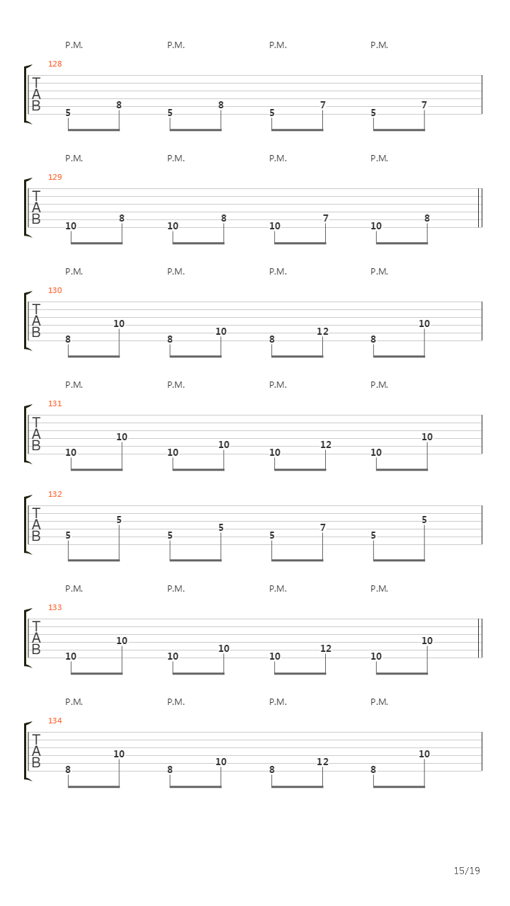 Separate And Coalesce吉他谱