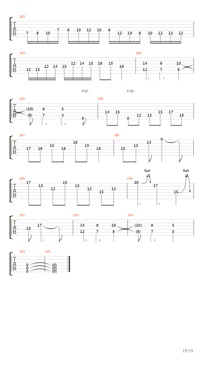 Separate And Coalesce吉他谱