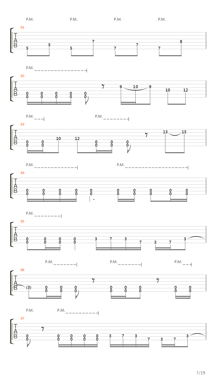 Separate And Coalesce吉他谱