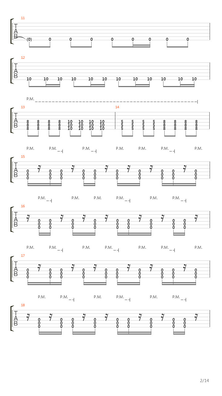 Seven吉他谱