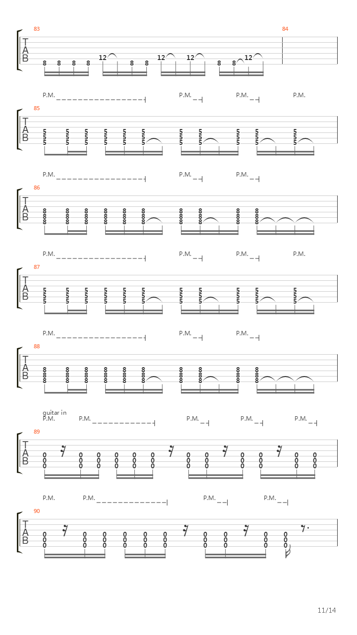 Seven吉他谱