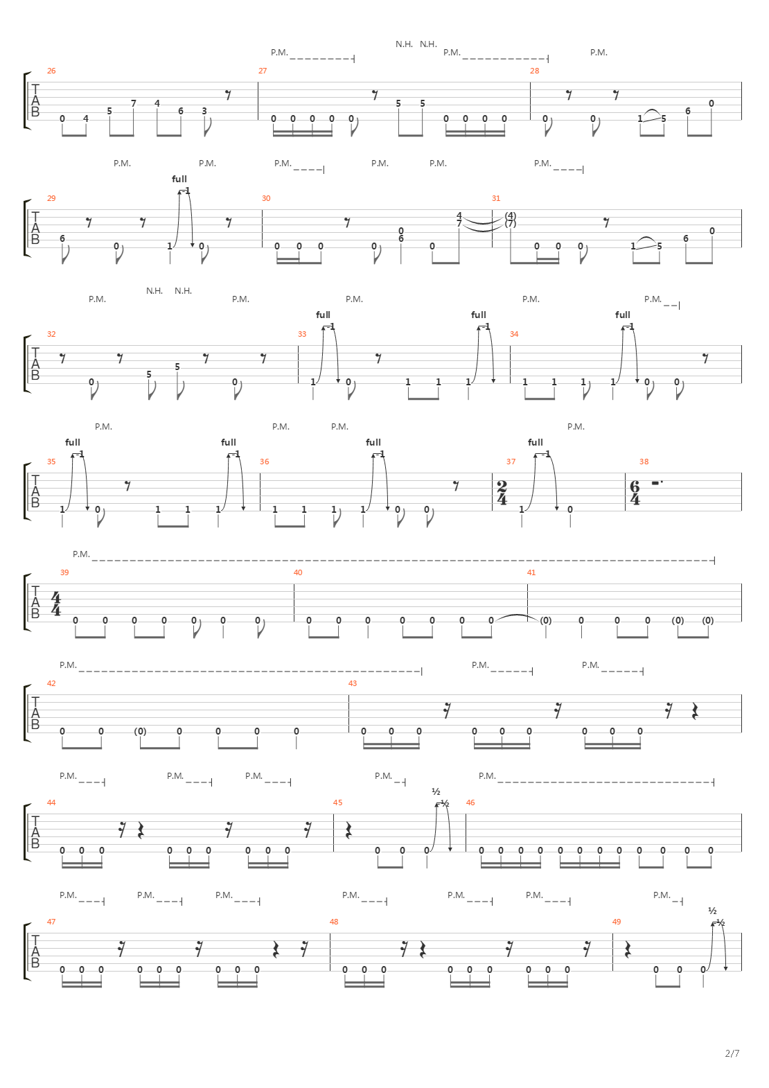 Vaalbara吉他谱