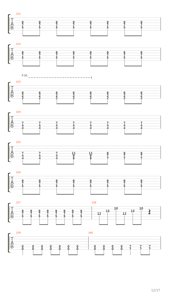 Vaalbara吉他谱