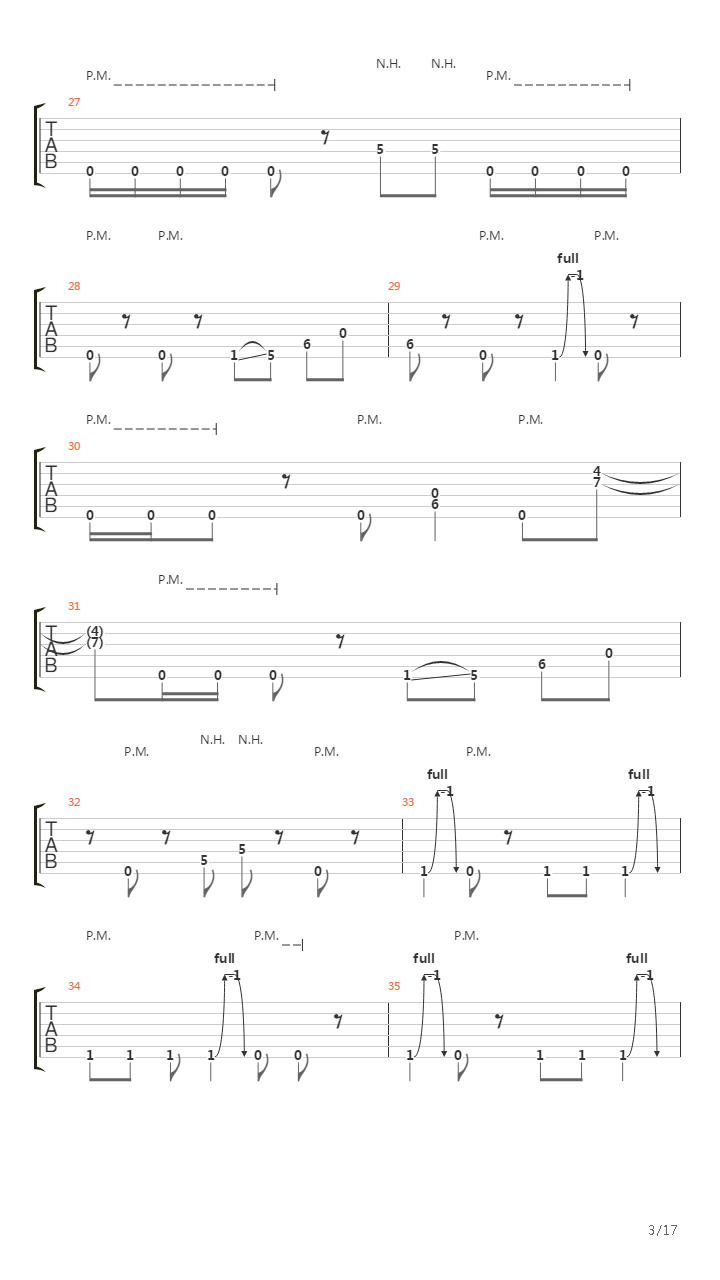 Vaalbara吉他谱