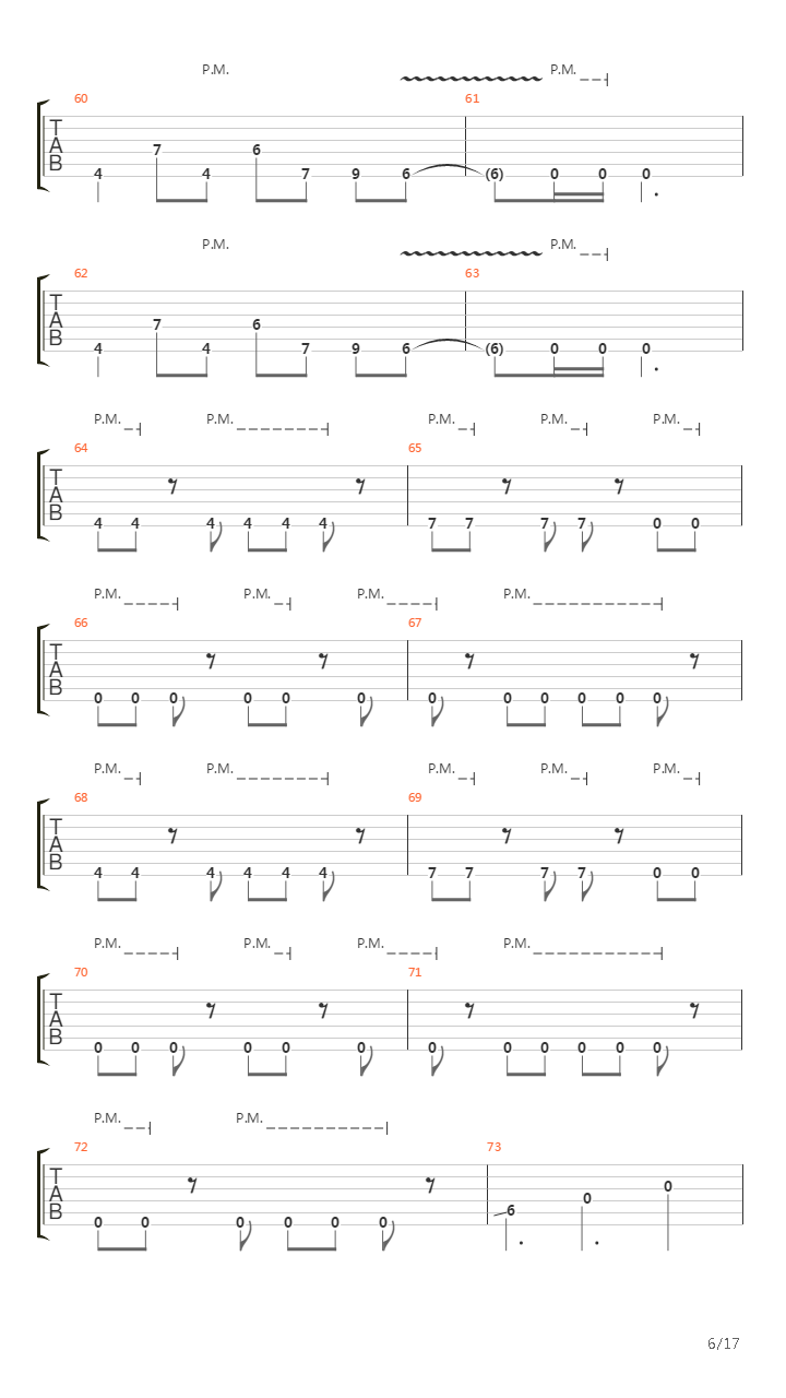 Vaalbara吉他谱