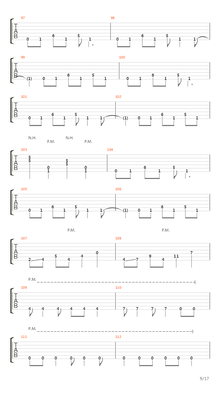 Vaalbara吉他谱