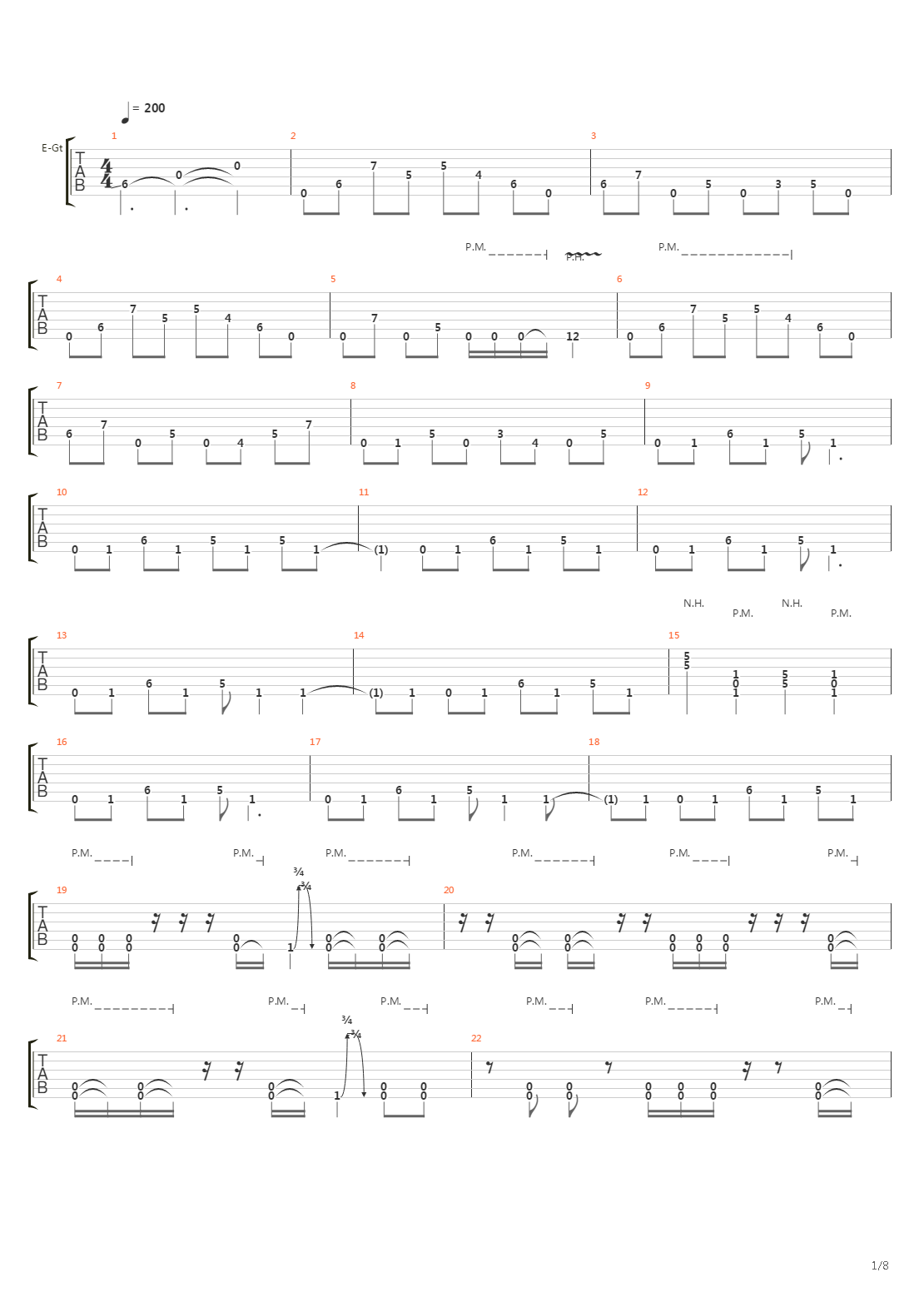 Vaalbara吉他谱