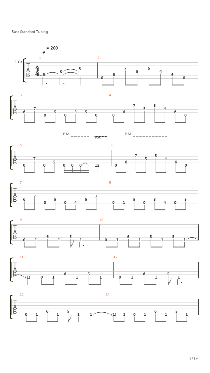 Vaalbara吉他谱