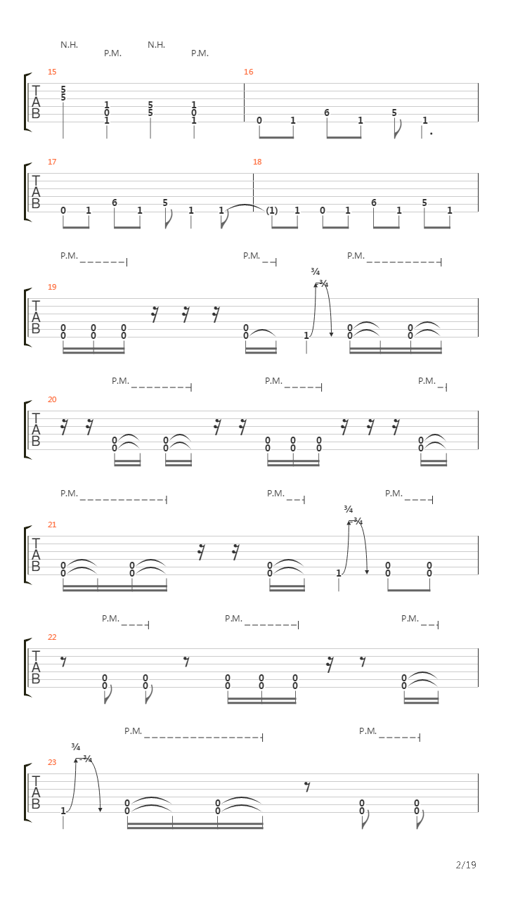 Vaalbara吉他谱