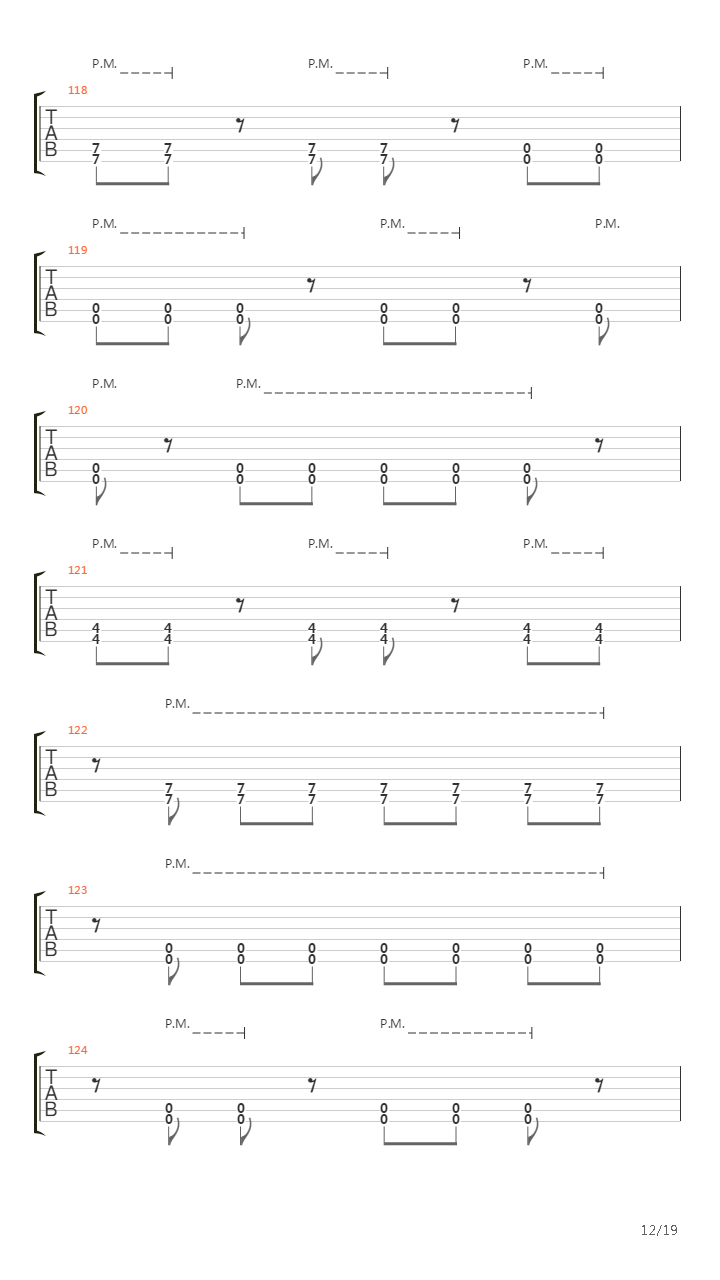 Vaalbara吉他谱