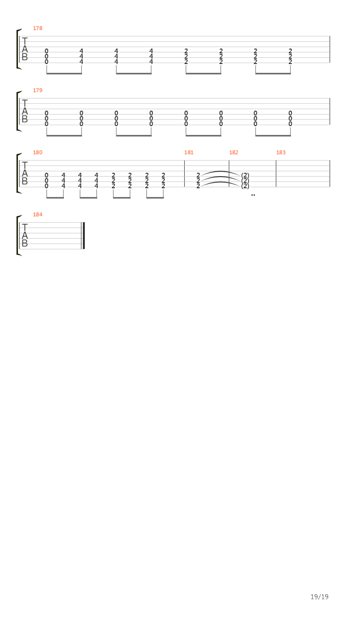 Vaalbara吉他谱