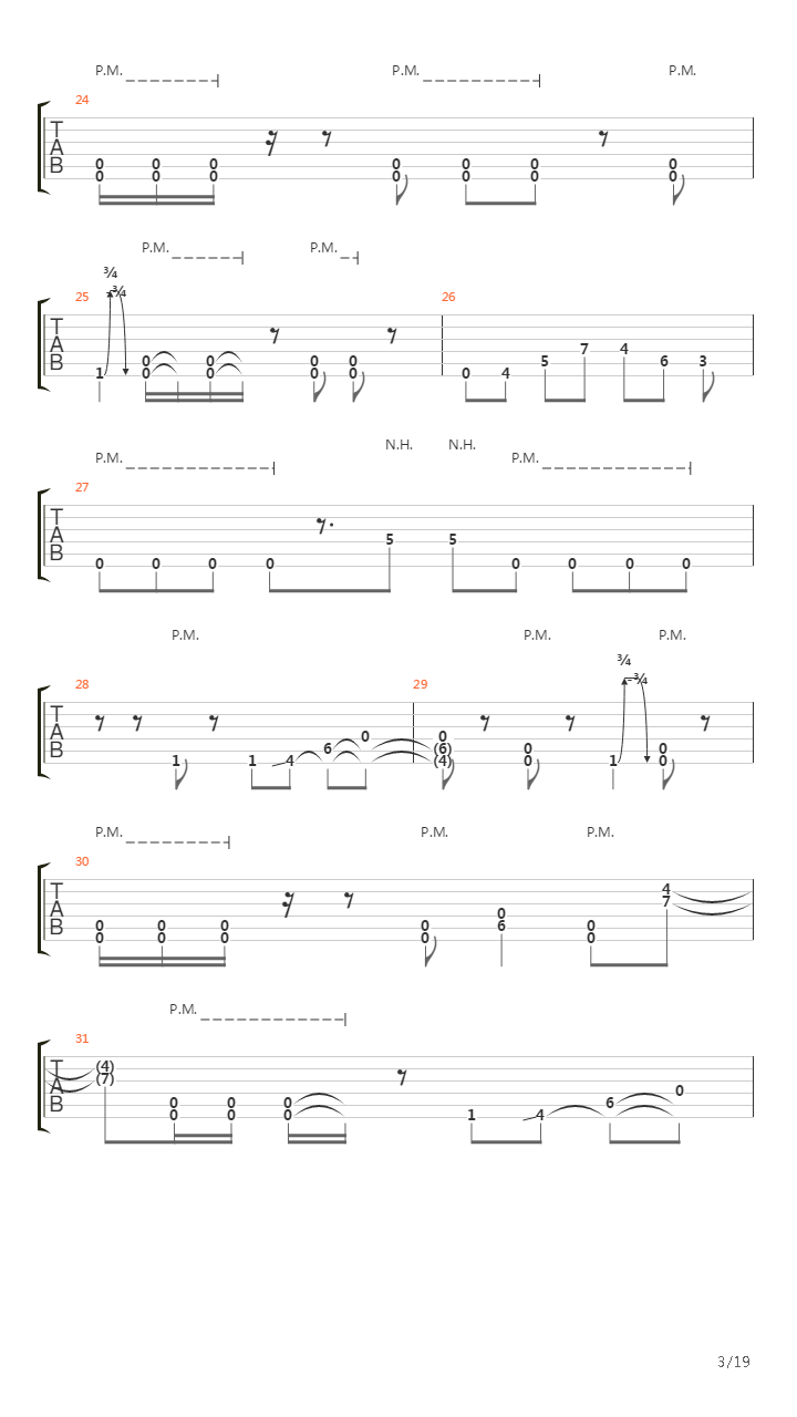 Vaalbara吉他谱