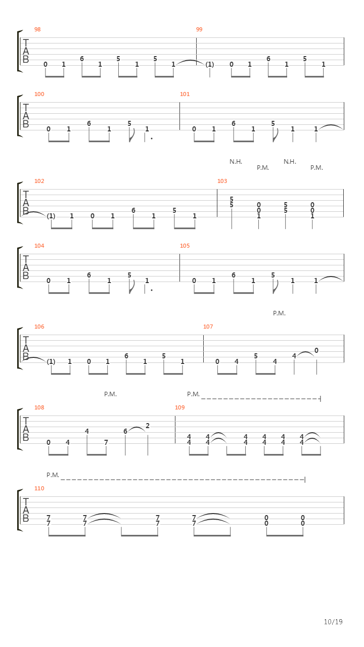 Vaalbara吉他谱