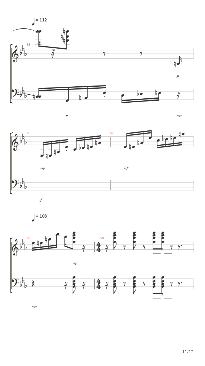 Tarkus Part I - Eruption吉他谱