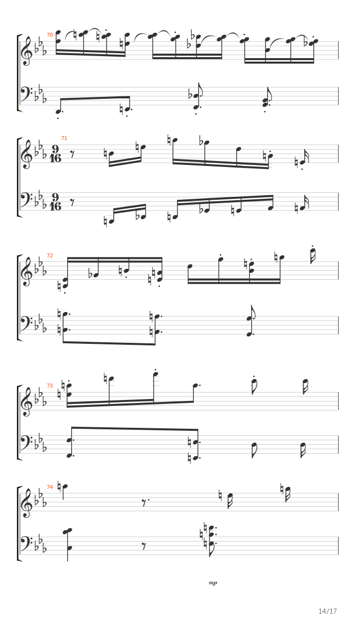 Tarkus Part I - Eruption吉他谱