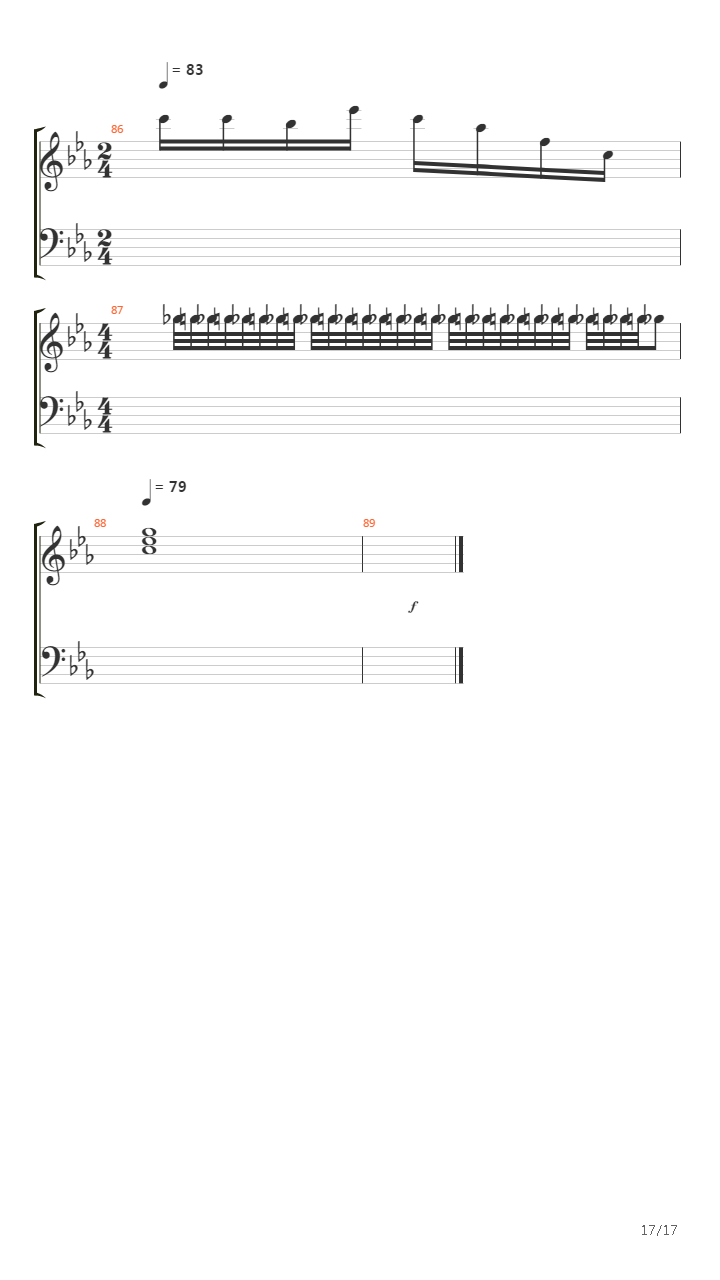 Tarkus Part I - Eruption吉他谱