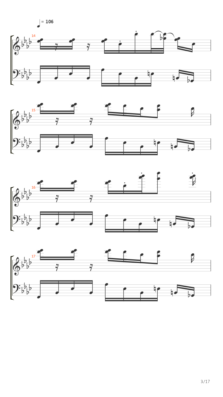 Tarkus Part I - Eruption吉他谱