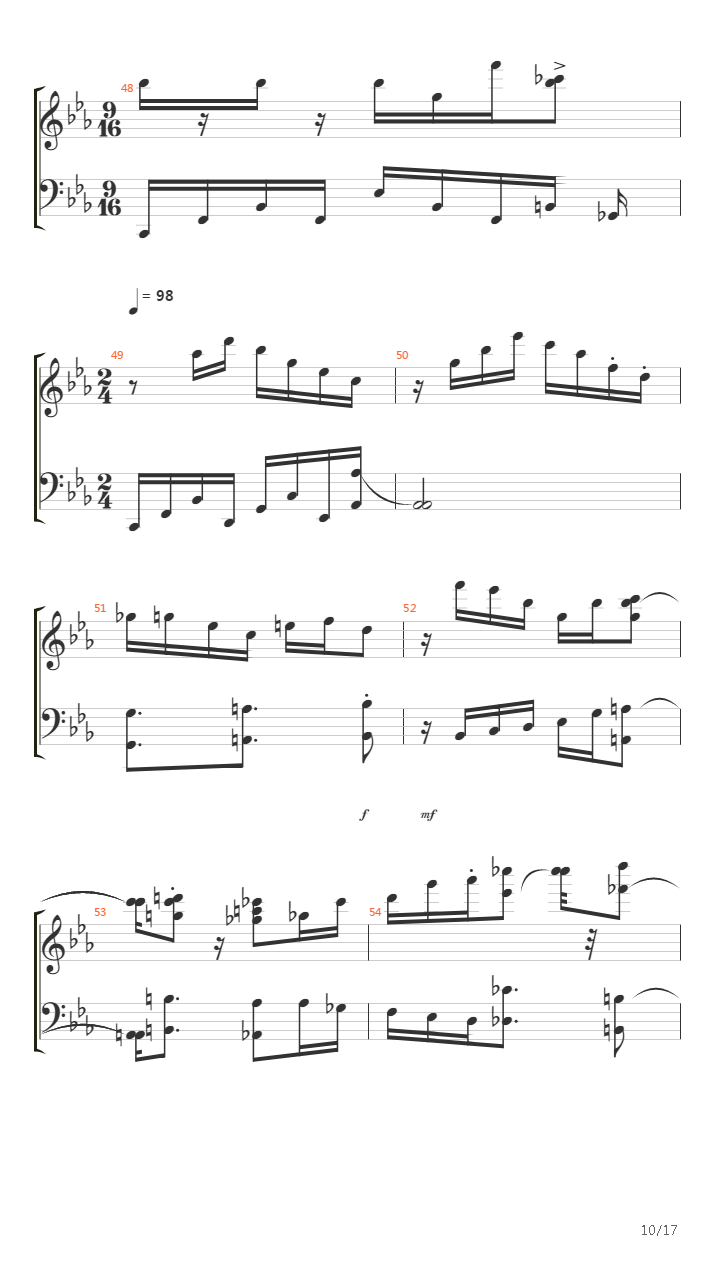 Tarkus Part I - Eruption吉他谱