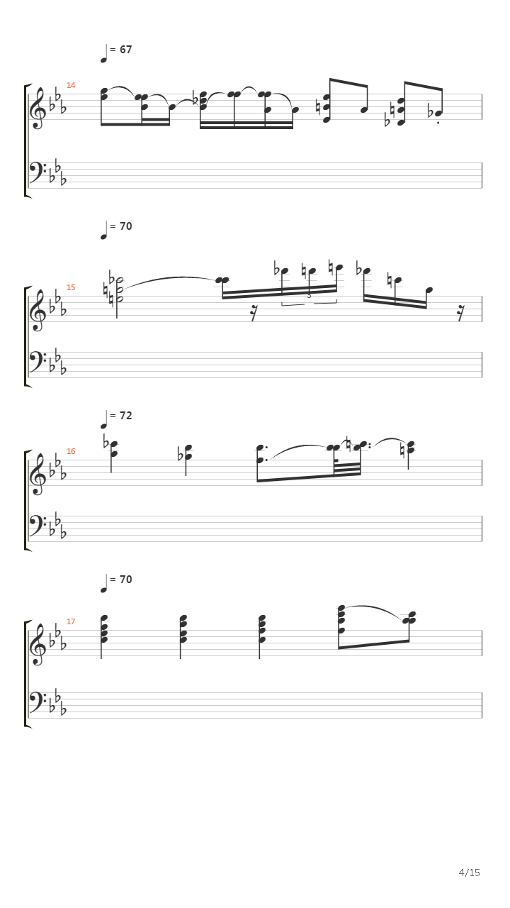 Tarkus Part Ii - Stones Of Years吉他谱