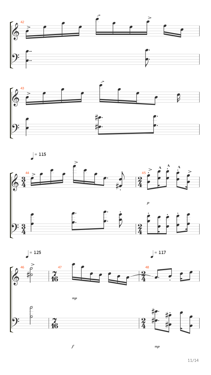 Tarkus Part Iii - Iconoclast吉他谱