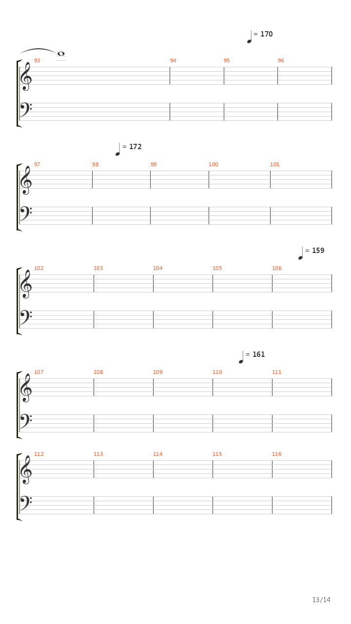 Tarkus Part Iv - Mass吉他谱