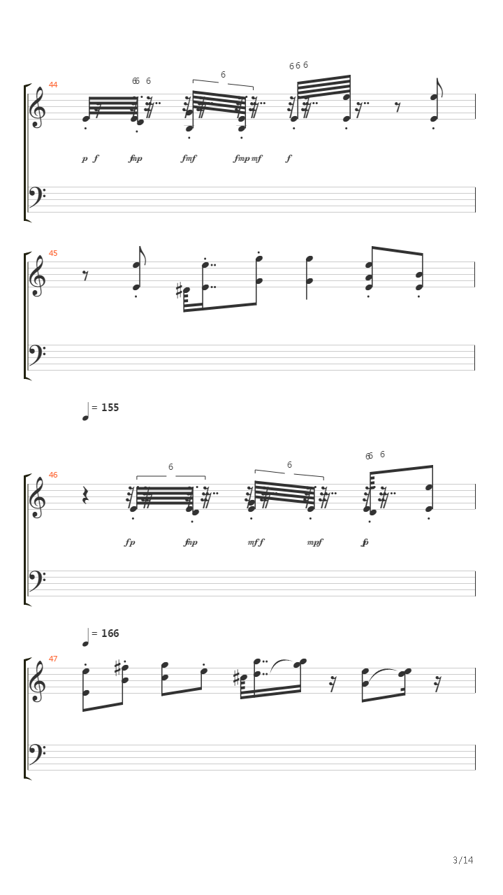 Tarkus Part Iv - Mass吉他谱