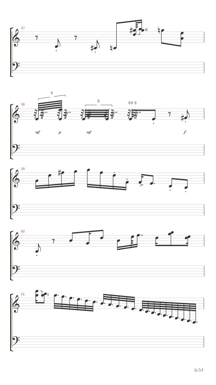 Tarkus Part Iv - Mass吉他谱