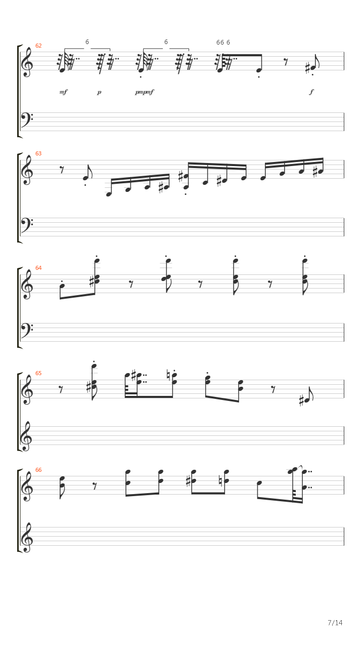 Tarkus Part Iv - Mass吉他谱