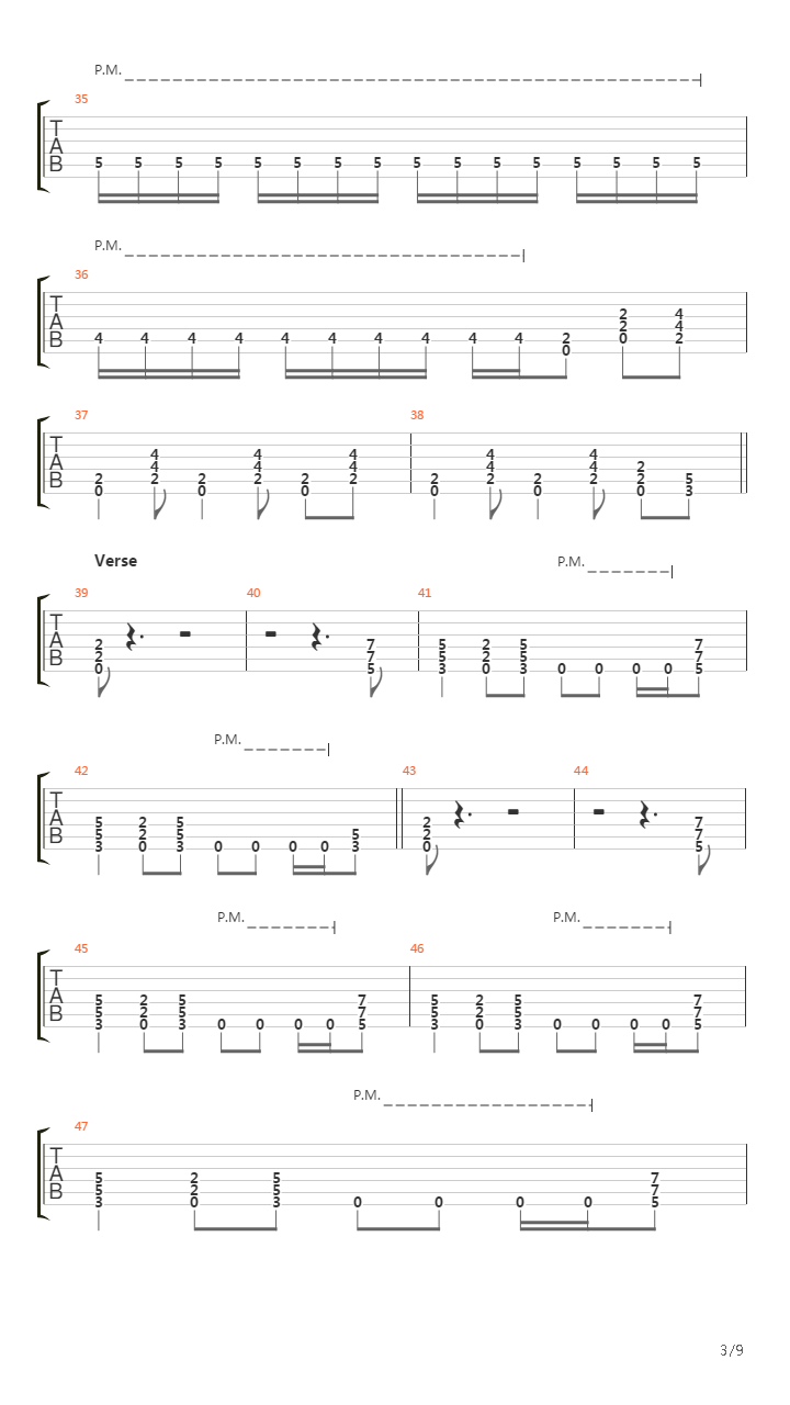Me吉他谱