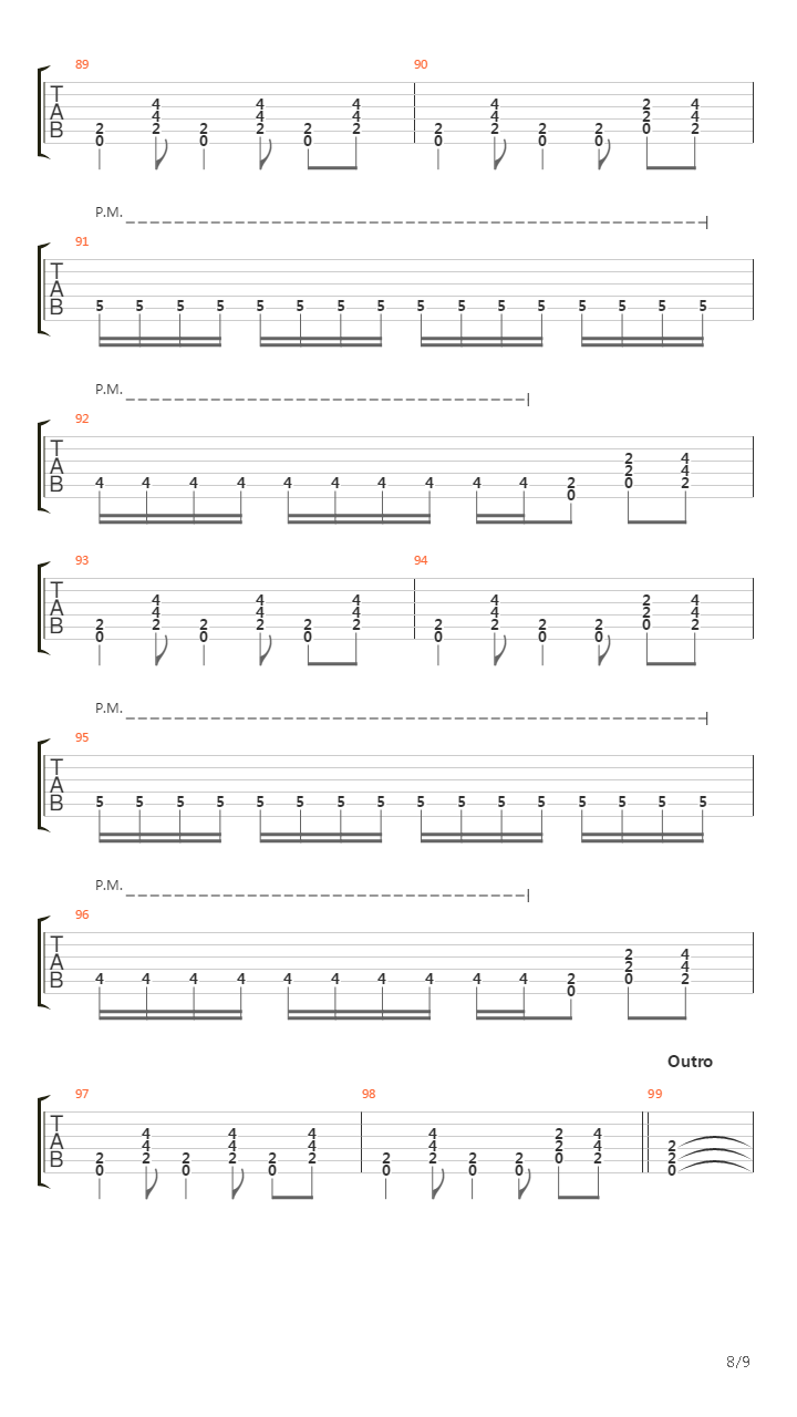 Me吉他谱