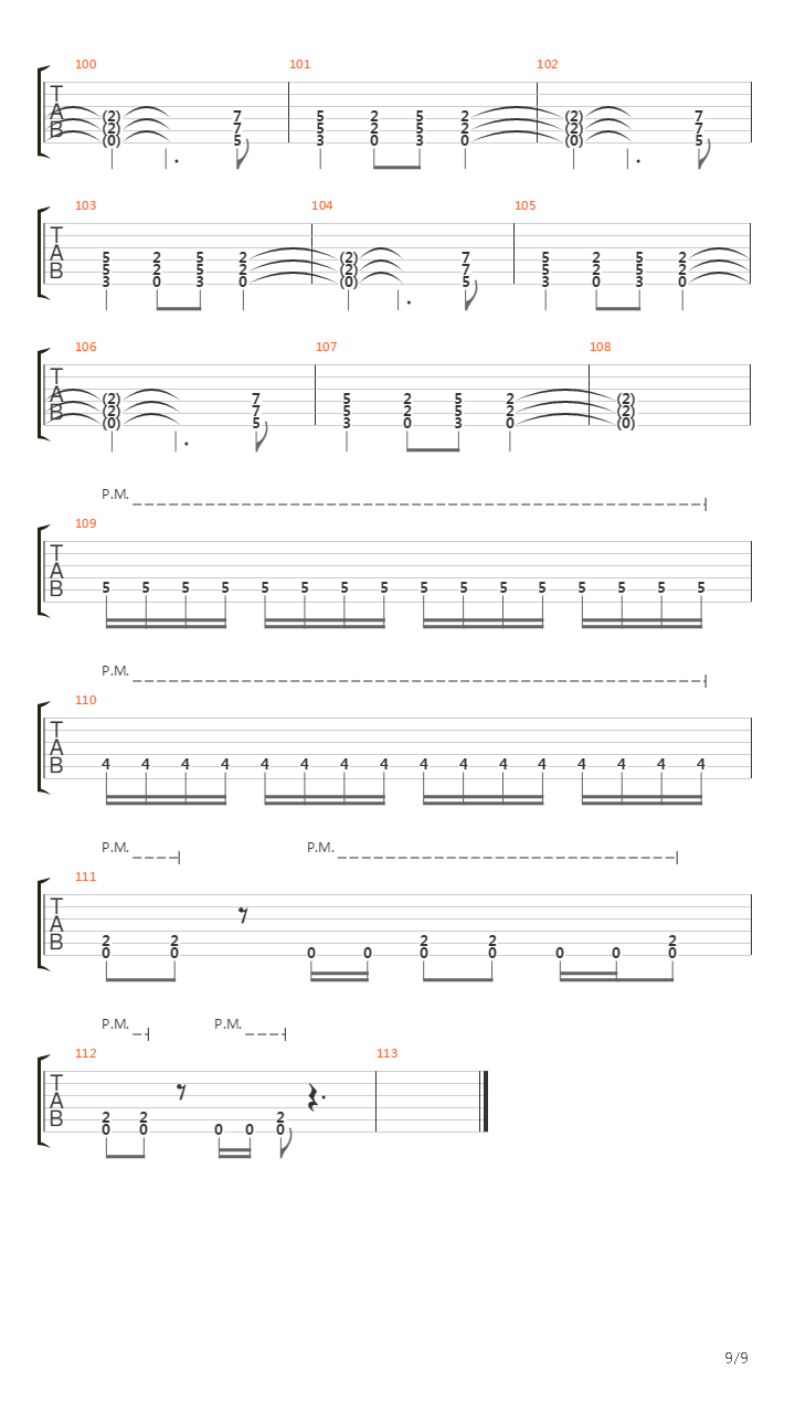 Me吉他谱