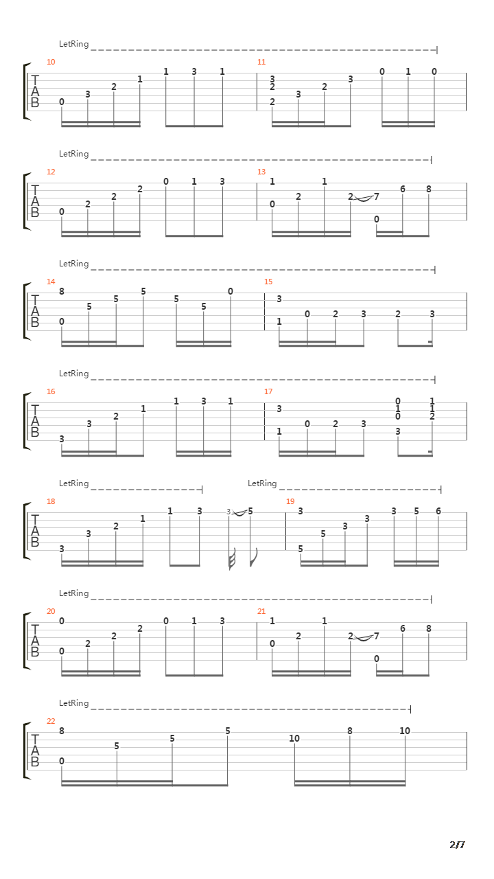 Medieval Song吉他谱