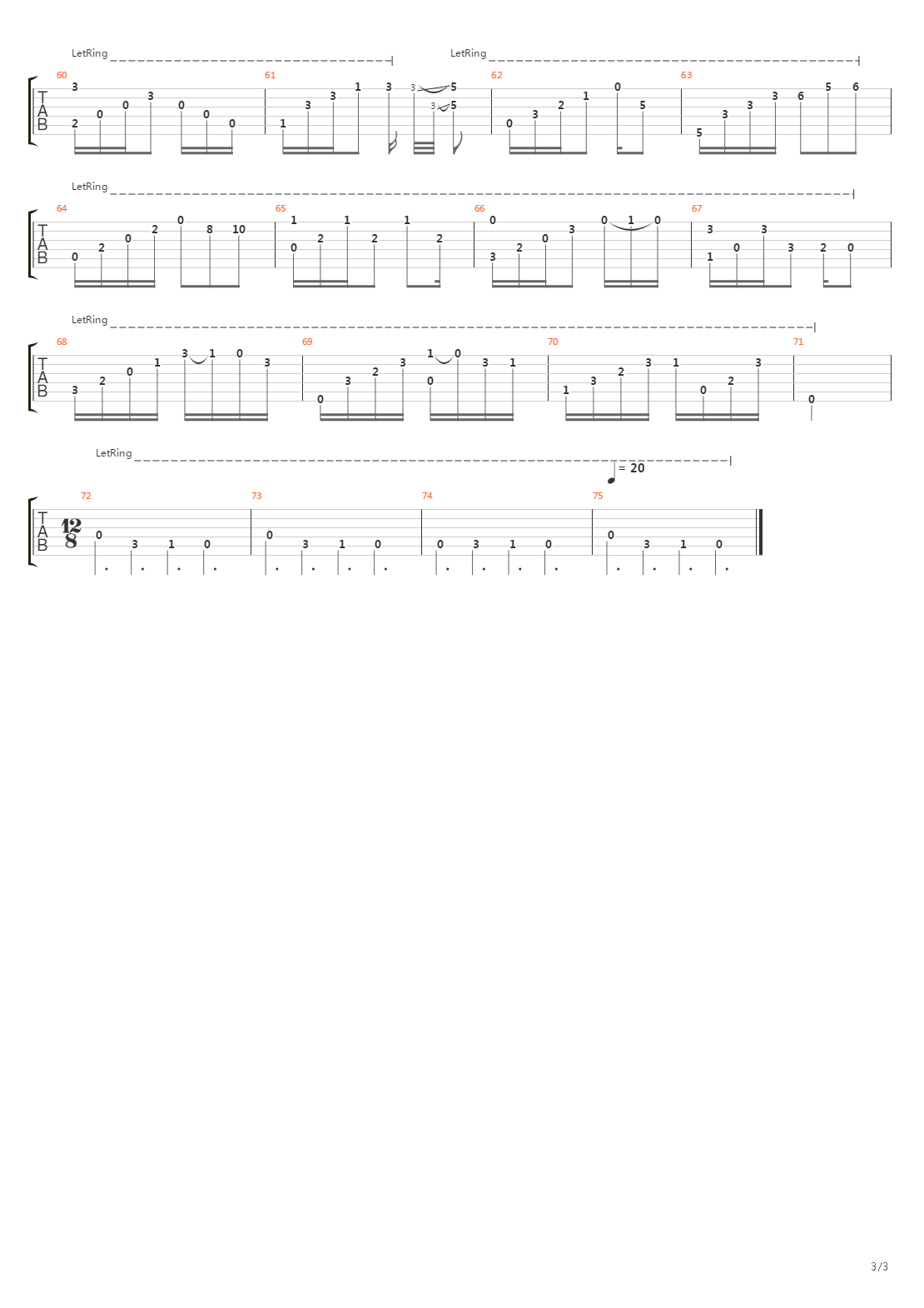 Medieval Song吉他谱