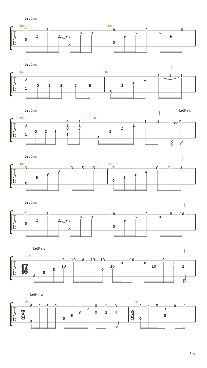 Medieval Song吉他谱