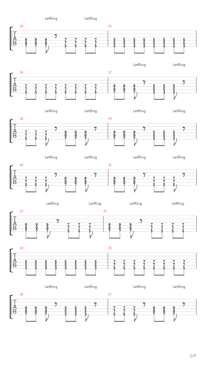 Forming吉他谱