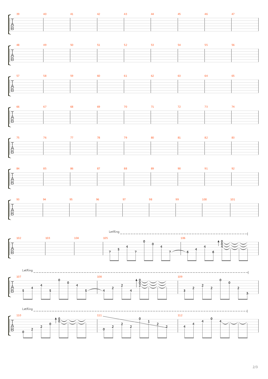 Crucified吉他谱