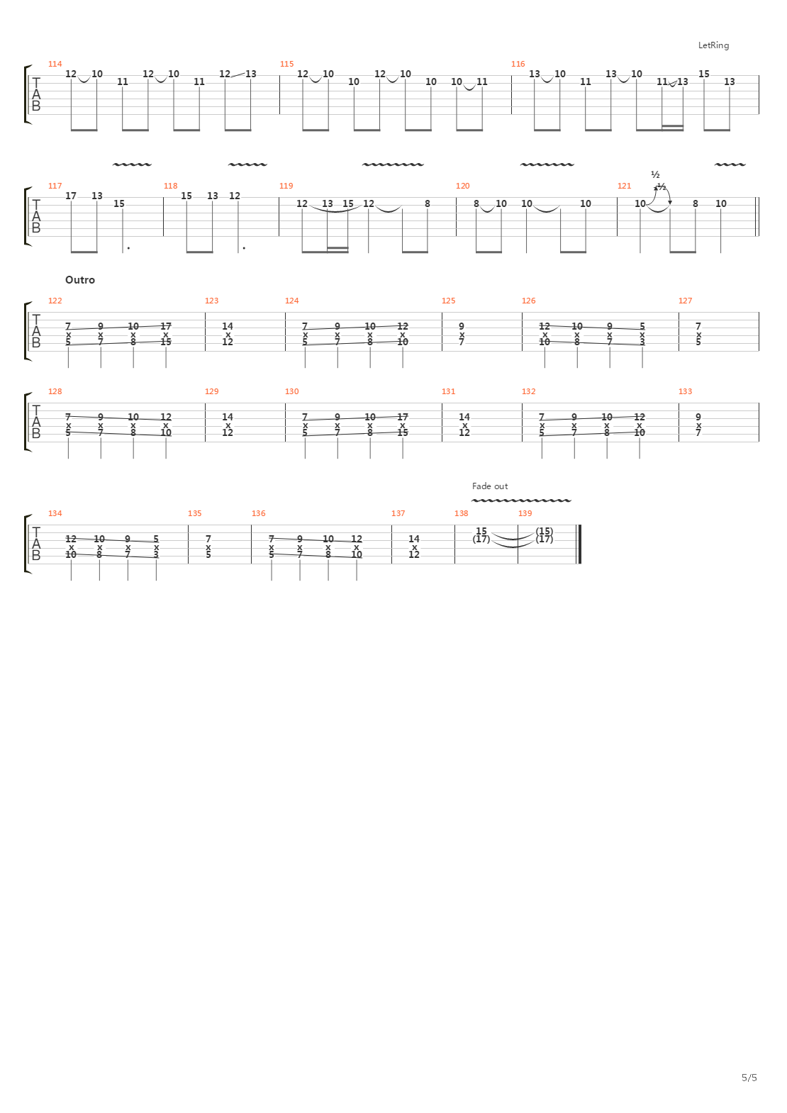 Ritual吉他谱