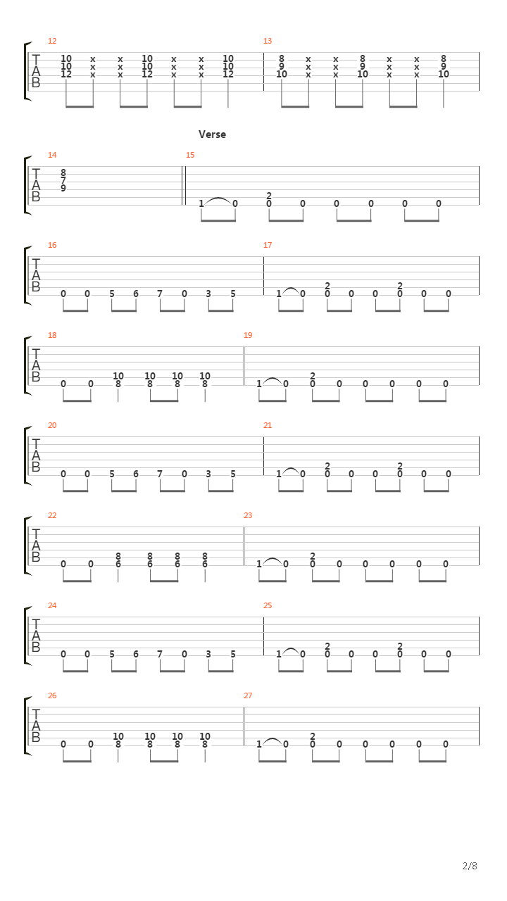 Ritual吉他谱