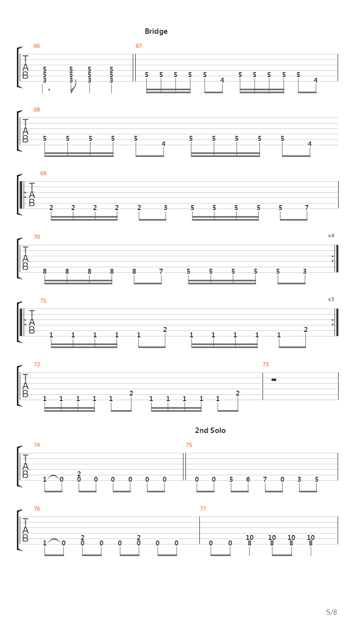 Ritual吉他谱