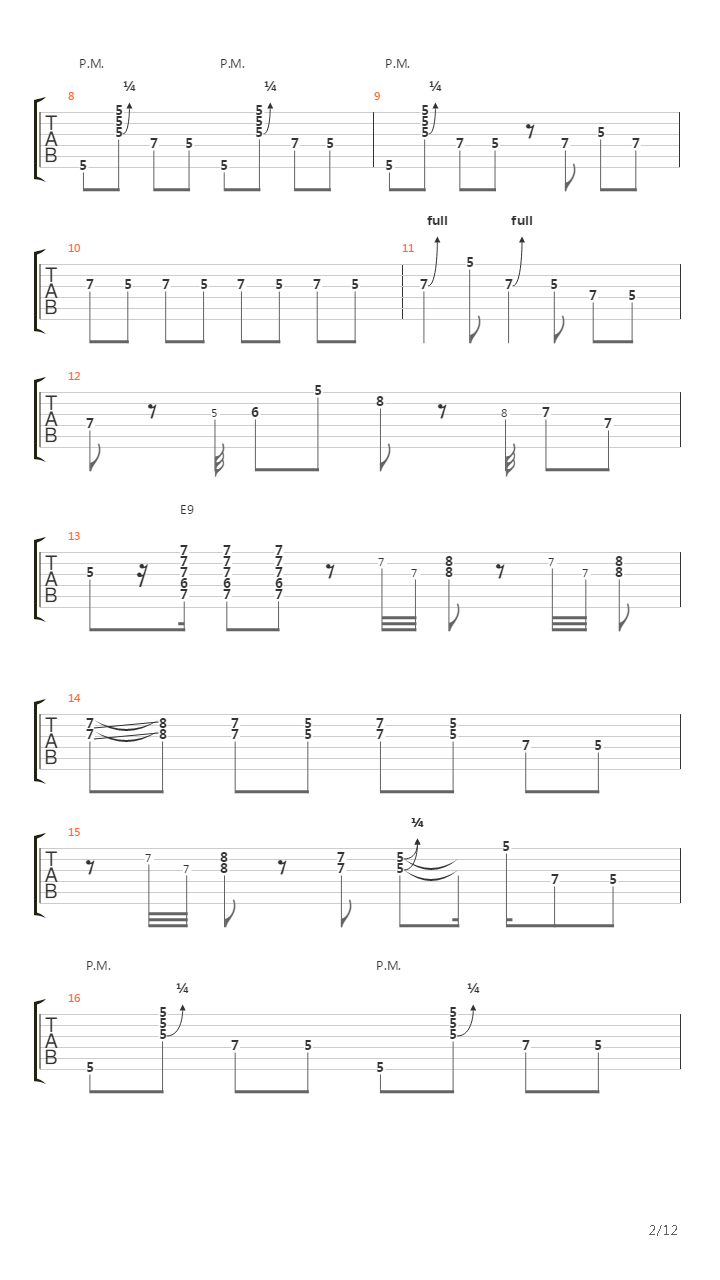 Sen Sa Shun吉他谱